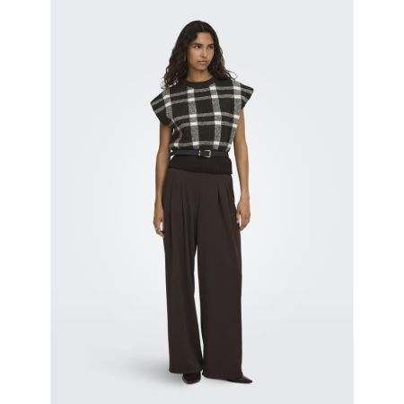 ONLCARLA SL JQ O-NECK KNT 237375001 Coffe