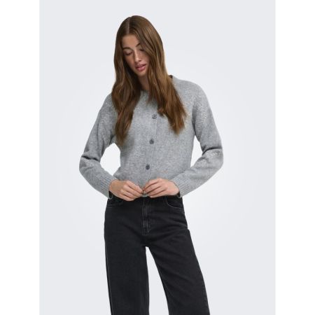 ONLBEAUTY LS O-NECK EMB CARDI 179075001 Mediu
