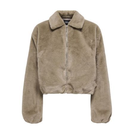 ONLDANA FAUX FUR JACKET CC OTW 177927 Silver M