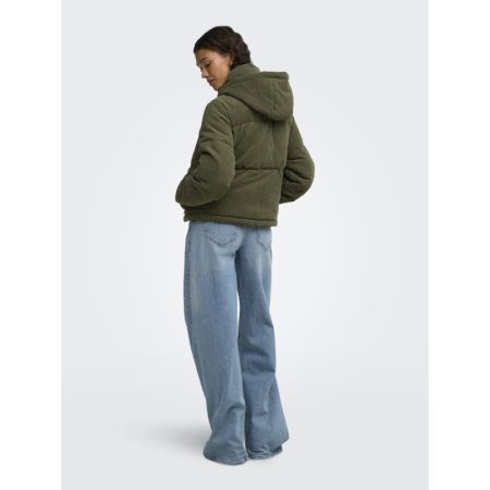 ONLZAHARA CORDUROY PUFFER CC O 206830 Burnt Ol