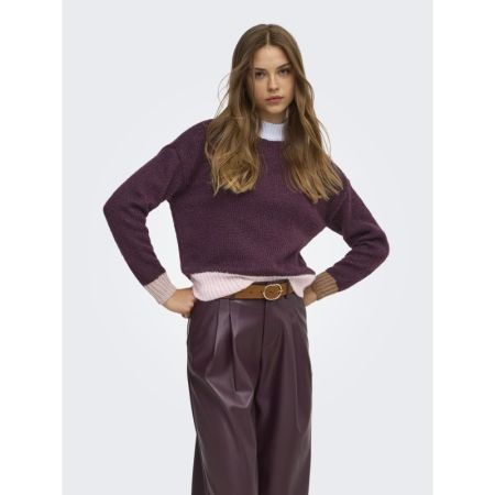 ONLOLINA LS CONTRAST HIGHNECK 193179014 Cashm