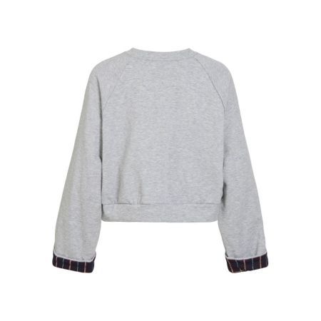 VIREON CHECKED FOLD UP SWEATSH 179091001 Light