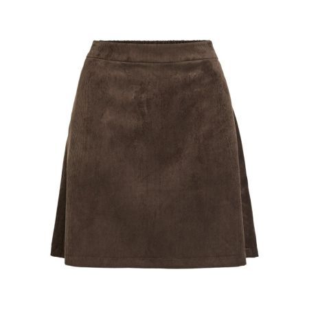 VICOURDIE HW SHORT SKIRT - NOO 196326 Coffee B