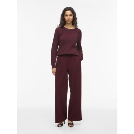 VIBENNE HW WIDE PLEAT JRS PANT 199533 Port Roy