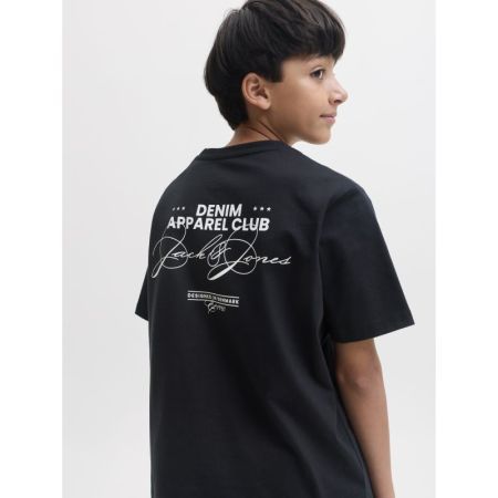 JJBAY TEE SS CREW NECK JNR 178012 Black