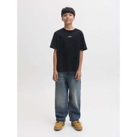 JJBAY TEE SS CREW NECK JNR 178012 Black