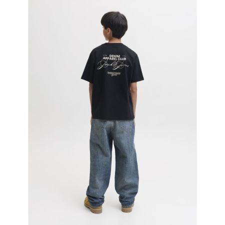JJBAY TEE SS CREW NECK JNR 178012 Black