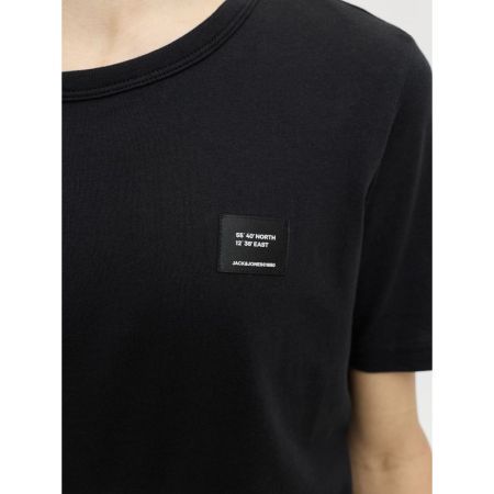 JJCLEVELAND TEE SS CREW NECK S 178012 Black