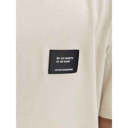 JJCLEVELAND TEE SS CREW NECK S 176631 Moonbeam