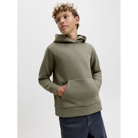 JJEBARRON SWEAT HOOD NOOS JNR 176725 Vetiver