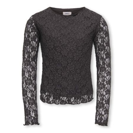 KOGLEIKA LS LACE TOP JRS NOOS 177943 Black Co