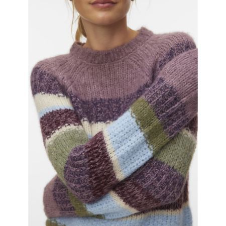 VMOSAKA LS HIGHNECK PULLOVER B 181684001 Cashm