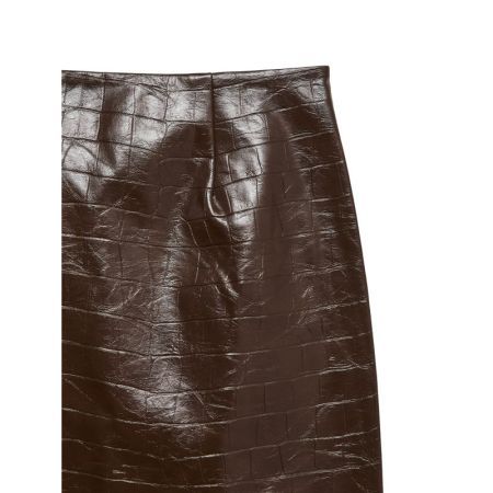 VMCARLY HW SHORT COATED SKIRT 288475 Cocoa Br