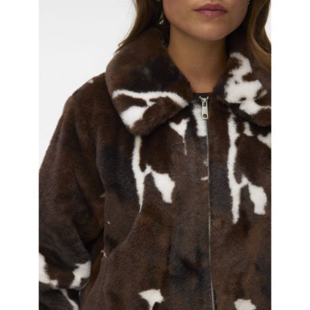 VMSONJACOLLEEN SHORT JACKET BO 297957001 Choco