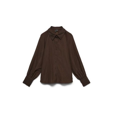 VMSIMA LS SHIRT WVN 288475002 Cocoa