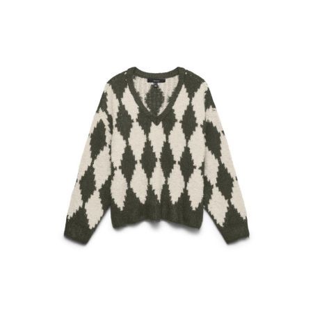 VMCOLLEEN LS V-NECK PULLOVER B 186323001 Fores