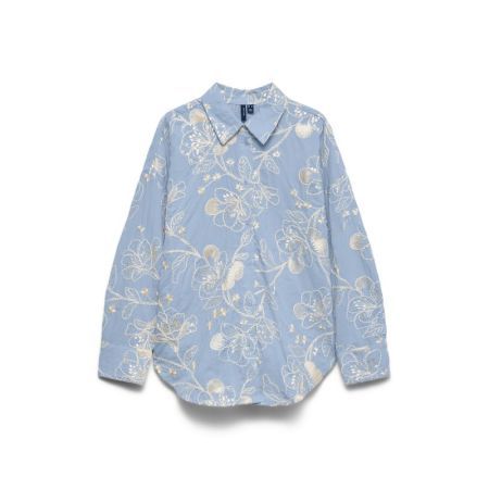 VMSHINE DETAIL LS SHIRT WVN 181684001 Cashm
