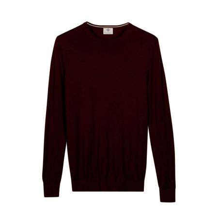 CREW NECK 49 DARK CASSIS
