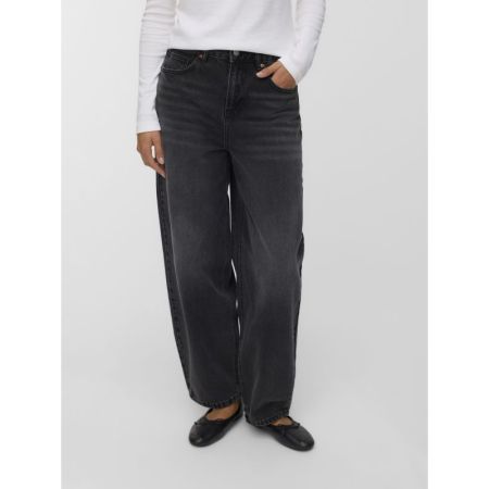 VMBILLIE HR BARREL ANK JEANS L 237815 Black De