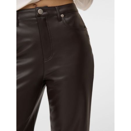 VMTESSA HR WIDE PL PANTS NOOS 297957 Chocolat