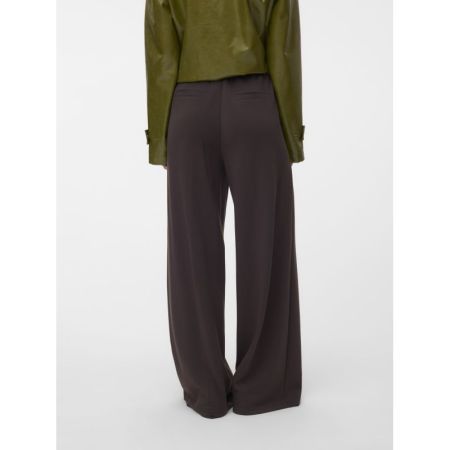 VMBELLIS MW WIDE PANT NOOS 297957 Chocolat
