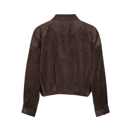 VICOURDIE L/S JACKET 196326 Coffee B