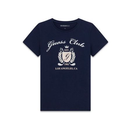 REGULAR SS T-SHIRT LOGO G77G SUITING BLUE