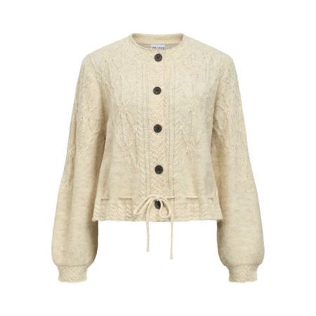 OBJGUNVI L/S RE KNIT CARDIGAN 307523001 Macad