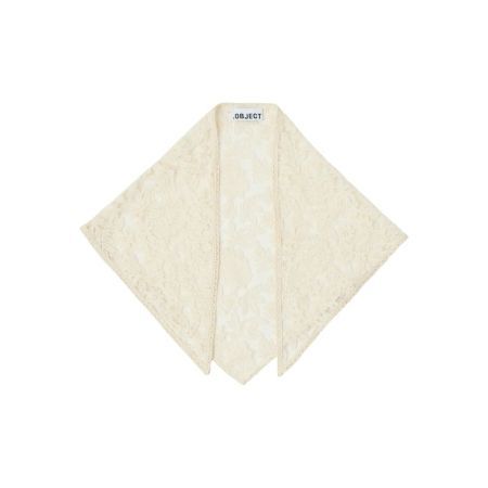 OBJALICE LACE SCARF REP 178031 White