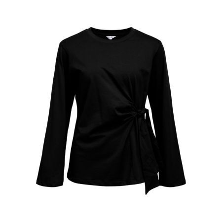 OBJGIMA KAIJA L/S RE TIE T-SHI 177981 Black