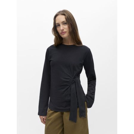 OBJGIMA KAIJA L/S RE TIE T-SHI 177981 Black