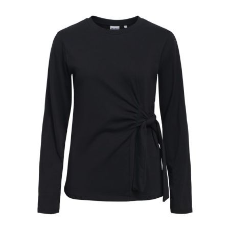 OBJGIMA KAIJA L/S RE TIE T-SHI 177981 Black