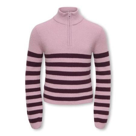 KOGFRANCA HALF ZIP L/S STRIPE 244515005 Keeps
