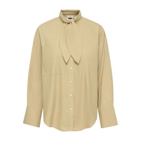 JDYCAMALA L/S TIE SHIRT WVN 265755 Cornstal