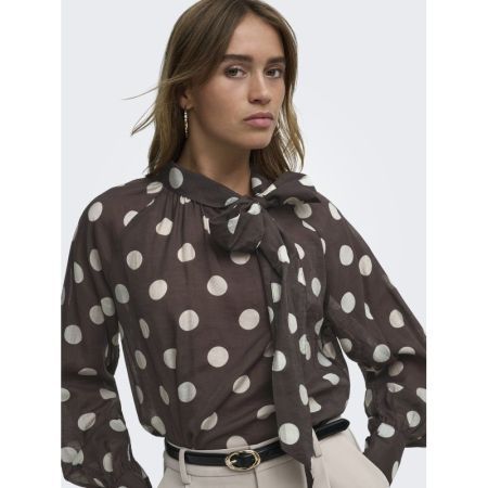 JDYFAY L/S TOP WVN 237375001 Coffe