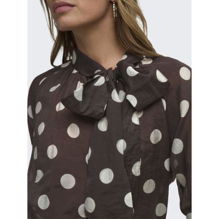 JDYFAY L/S TOP WVN 237375001 Coffe