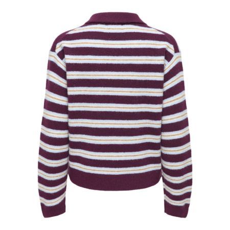 JDYCHLOE L/S POLO PULLOVER KNT 177912001 Fig/C