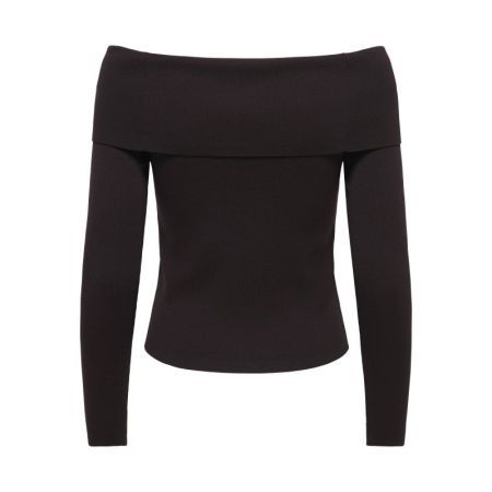 JDYASTRA L/S OFF SHOULDER PULL 244915 Chocolat