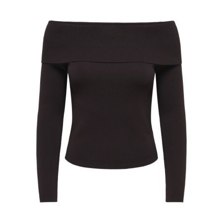 JDYASTRA L/S OFF SHOULDER PULL 244915 Chocolat