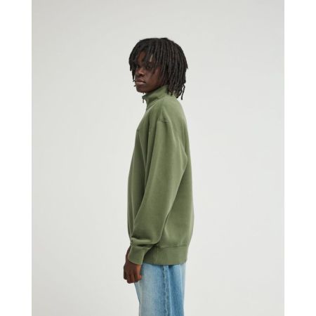 LOWCASE PIGMENT QUARTER ZIP GQQ0 BRONZE GREEN