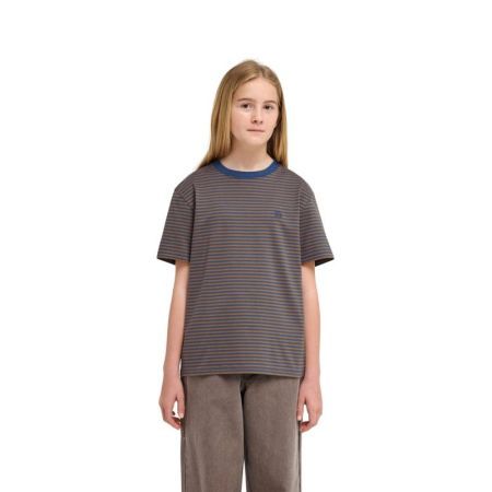 ICON EMBROIDERY SS Y CQK3 DARKDENIM/SEPIA