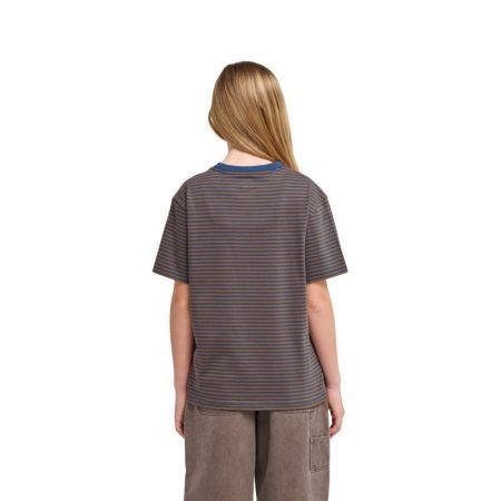 ICON EMBROIDERY SS Y CQK3 DARKDENIM/SEPIA