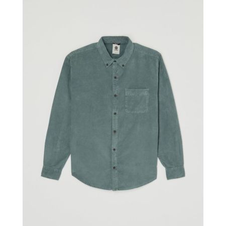 BUTTON DOWN REGULAR CORDUROY KRD0 DARK SLATE