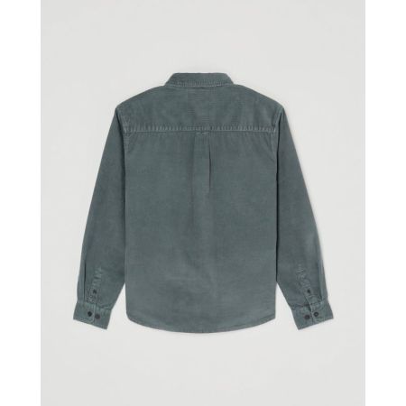 BUTTON DOWN REGULAR CORDUROY Y KRD0 DARK SLATE