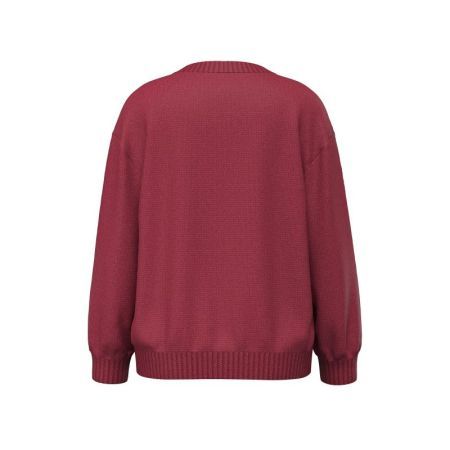 LS SWEATER G5B7 BEET JUICE RED