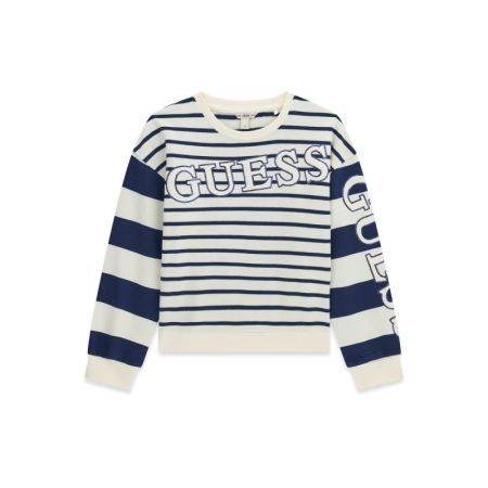 RELAXED MINI LS ACTIVE TOP SB13 GO12+BLEU_STIPES_K