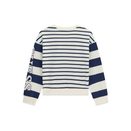 RELAXED MINI LS ACTIVE TOP SB13 GO12+BLEU_STIPES_K