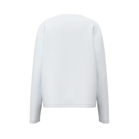 MIDI LS T-SHIRT G011 PURE WHITE