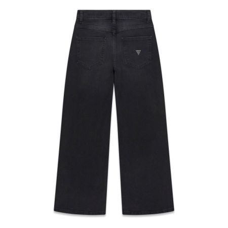 90S BLACK STRECTCH DEMIN PANTS WDKL WOOD SMOKE JBLK