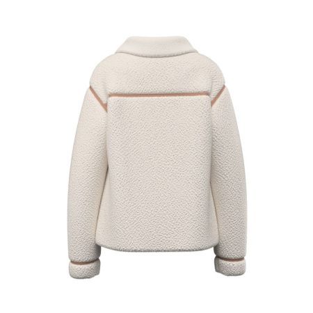 SHERRA LS JACKET W/ZIP G012 CREAM WHIT